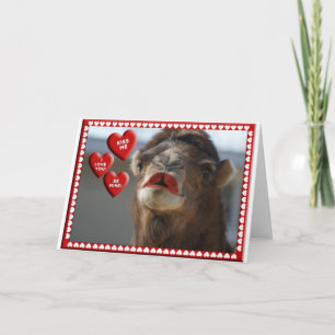 CAMEL VALENTINE – リップスティックを着て – キス私！ シーズンカード