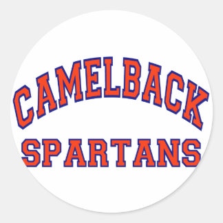 Camelback Spartans ラウンドシール