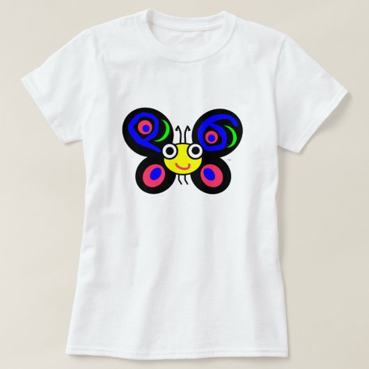 Cameliaの女性の合われたTシャツ Tシャツ (デザイン正面)
