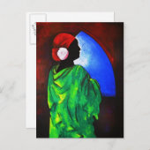 Cameliaは2008年上がりました ポストカード (正面/裏面)