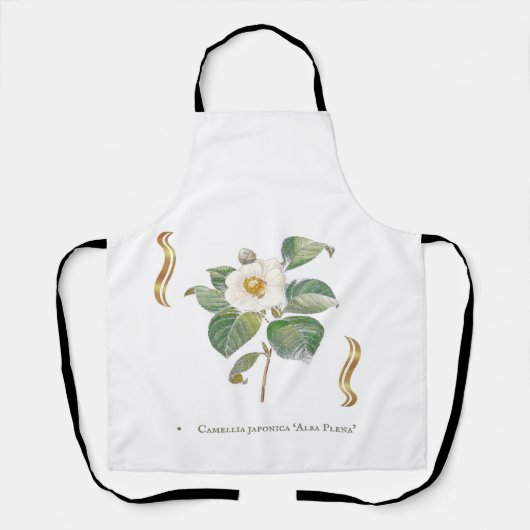 Camelia blanc エプロン (正面)