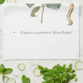 Camelia blanc キッチンタオル (折り畳み)