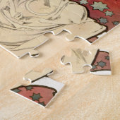 Cameliasのパズルのアルフォンス島のミュシャの女性 ジグソーパズル (側面)