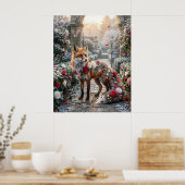 Camellia Fox Garden Grace ポスター (キッチン)