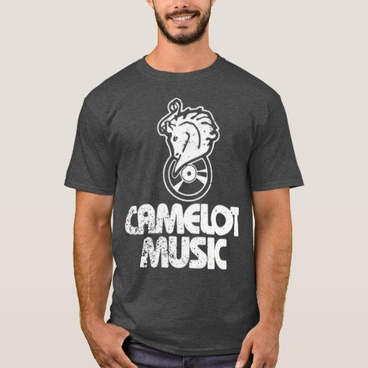 Camelot Music T-Shirt - Retro 1980s Music Tシャツ (正面)