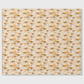 Camels Dunes Cacti:砂漠のシームレス ラッピングペーパー (フラット)