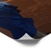 Camels in the Sahara ポスター (角)