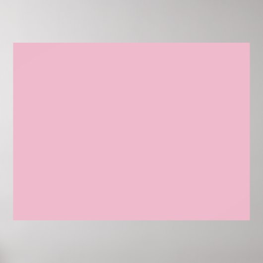  Cameo pink (solid color)  ポスター (正面)