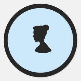 Cameo Sticker ラウンドシール