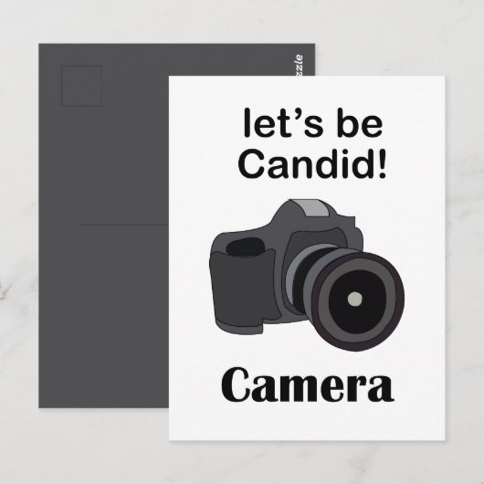 Camera Candid Photographer ポストカード (正面/裏面)