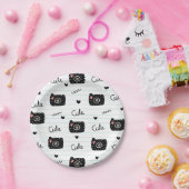 Camera pattern  ペーパープレート (パーティー)