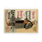 Camera Photography Ad, Vienna, AustriaヴィンテージPos マグネット (横)