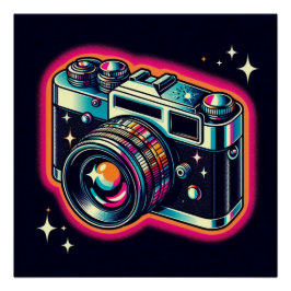 Camera poster. ポスター