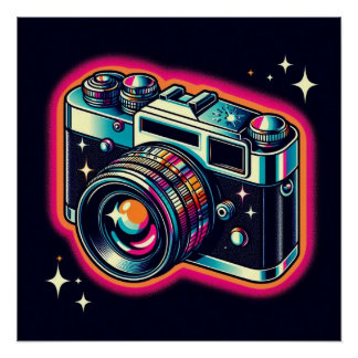 Camera poster. ポスター