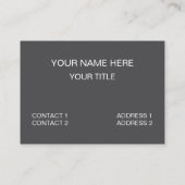 Camera Professional Candid Photographer 名刺 (裏面)