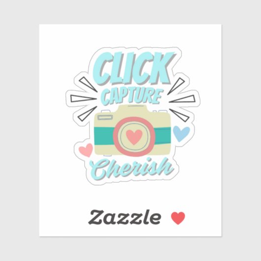 Camera Quote Sticker  シール (シート)