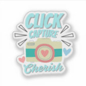 Camera Quote Sticker  シール (正面)