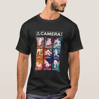 Camera Sutra photographer taking photos camera gif Tシャツ