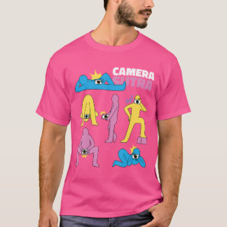 Camera Sutra Poses 2 Funny Photography Tシャツ
