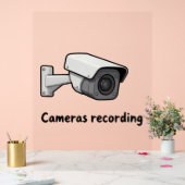 cameras recording アクリルサイン (ウェディング)