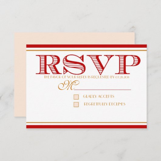 CAMEREE RSVP (正面/裏面)