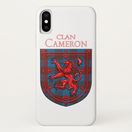 Cameron Hunting Tartan Scottish Plaid Case-Mate iPhoneケース (裏面)
