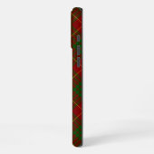 Cameron tartan red green plaid iPhoneケース (左側面)