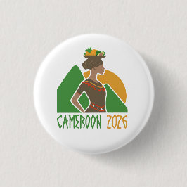 Cameroon Douala 2026 International Convention Pin 缶バッジ