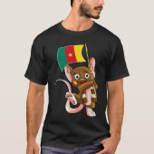 Cameroon Fan Mouse Tシャツ (正面)