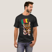 Cameroon Fan Mouse Tシャツ (正面フル)