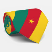 Cameroon Flag ネクタイ (ロール)