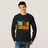 Cameroon Flag of Cameroon Cameroon Flag Tシャツ (正面フル)
