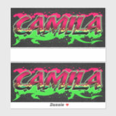 Camila Vorname Name Graffiti Aufkleber Sticker シール (シート)