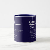 Camilla Personalized Girl Name Meaning Coffee Mug ツートーンマグカップ (中央)
