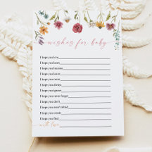 CAMILLA Wildflowerがベビーゲームカードを希望