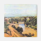 Camille Corot, The Bridge at Narni, マグネット (正面)