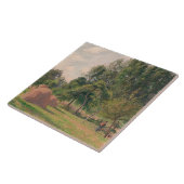 Camille Pissarro – ハイスタックス、モーニング、エラグニー タイル (側面)