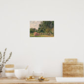 Camille Pissarro – ハイスタックス、モーニング、エラグニー ポスター (キッチン)