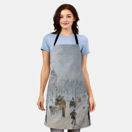 Camille Pissarro – 外側の大通り、雪効果 エプロン