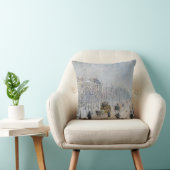 Camille Pissarro – 外側の大通り、雪効果 クッション (Chair)