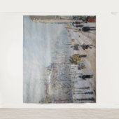 Camille Pissarro – 外側の大通り、雪効果 タペストリー (正面)