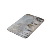 Camille Pissarro – 外側の大通り、雪効果 バスマット (アングル)