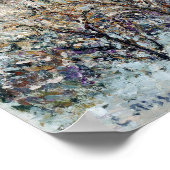 Camille Pissarro Morning Sunlight on the Snow ポスター (角)