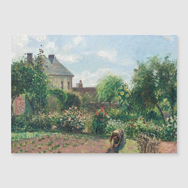 Camille Pissarro The Artist's Garden at Eragny (正面)