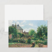 Camille Pissarro The Artist's Garden at Eragny (正面/裏面)