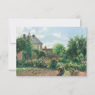 Camille Pissarro The Artist's Garden at Eragny