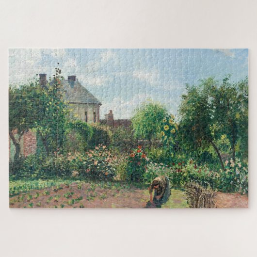 Camille Pissarro The Artist's Garden at Eragny ジグソーパズル (横)
