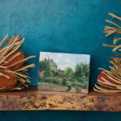 Camille Pissarro The Artist's Garden at Eragny フォトプラーク (側面)