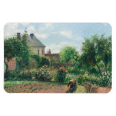 Camille Pissarro The Artist's Garden at Eragny マグネット (横)