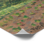 Camille Pissarro The Artist's Garden At Eragny Art ポスター (角)